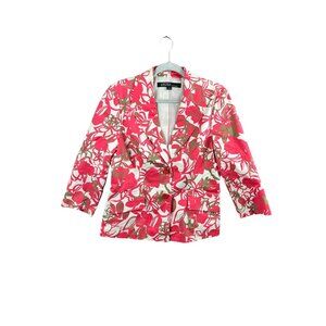 Kasper Sportswear Women's Casual Floral Blazer